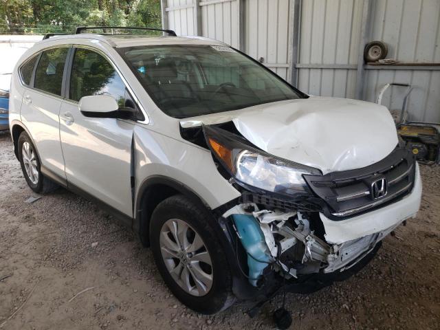 5J6RM3H74EL022940 - 2014 HONDA CR-V EXL WHITE photo 4