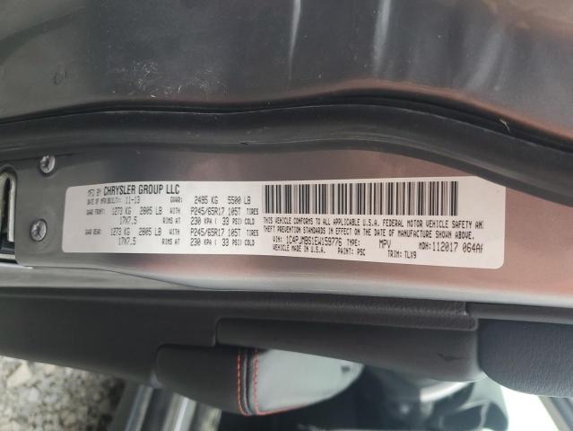 1C4PJMBS1EW159776 - 2014 JEEP CHEROKEE TRAILHAWK GRAY photo 13