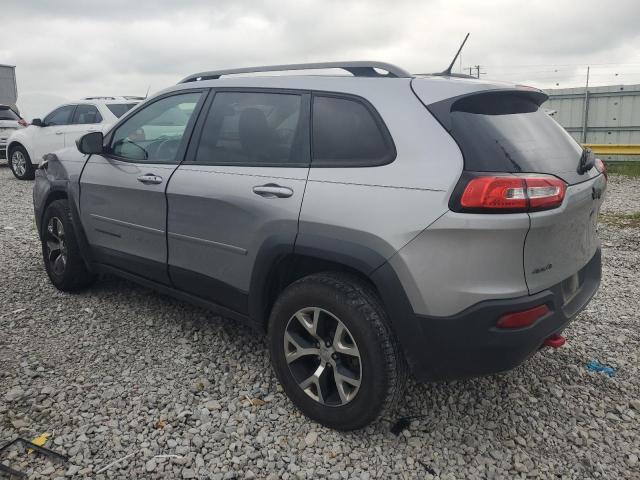 1C4PJMBS1EW159776 - 2014 JEEP CHEROKEE TRAILHAWK GRAY photo 2