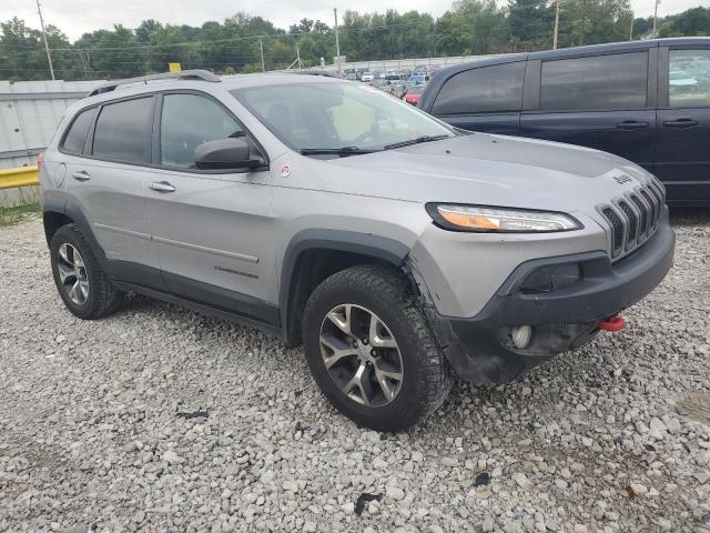 1C4PJMBS1EW159776 - 2014 JEEP CHEROKEE TRAILHAWK GRAY photo 4