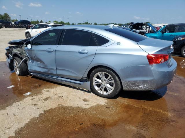 1G1125S3XFU143941 - 2015 CHEVROLET IMPALA LT BLUE photo 2