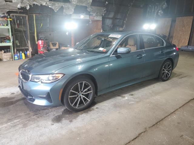 WBA5R7C50KAJ84331 - 2019 BMW 330XI TEAL photo 1