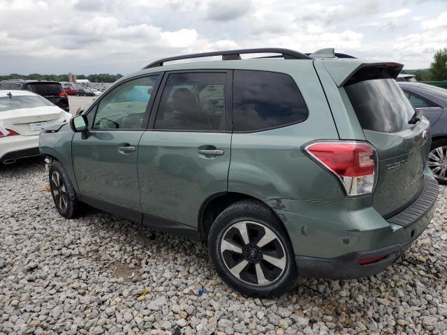 JF2SJAEC0HH532345 - 2017 SUBARU FORESTER 2.5I PREMIUM GREEN photo 2