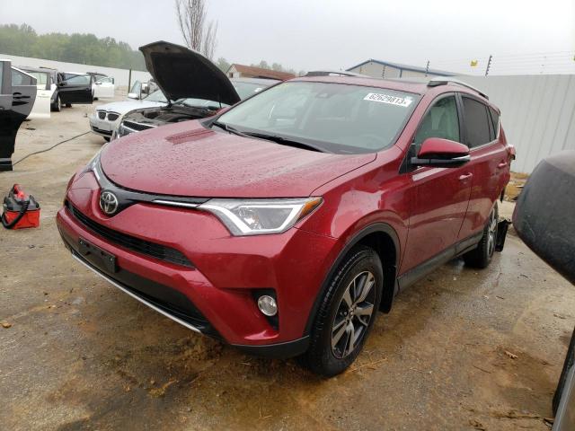 2T3RFREV2JW723652 - 2018 TOYOTA RAV4 ADVENTURE RED photo 1