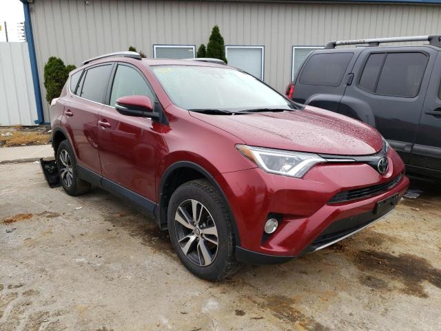 2T3RFREV2JW723652 - 2018 TOYOTA RAV4 ADVENTURE RED photo 4