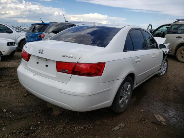 5NPET4AC0AH632708 - 2010 HYUNDAI SONATA GLS WHITE photo 3