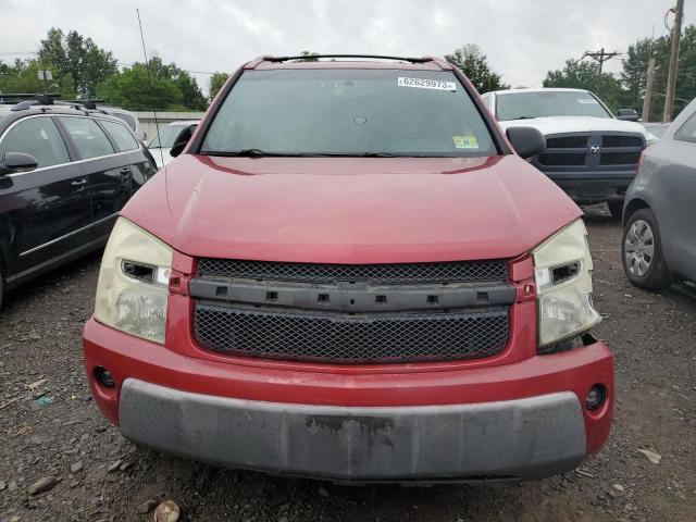 2CNDL73F356128972 - 2005 CHEVROLET EQUINOX LT RED photo 5