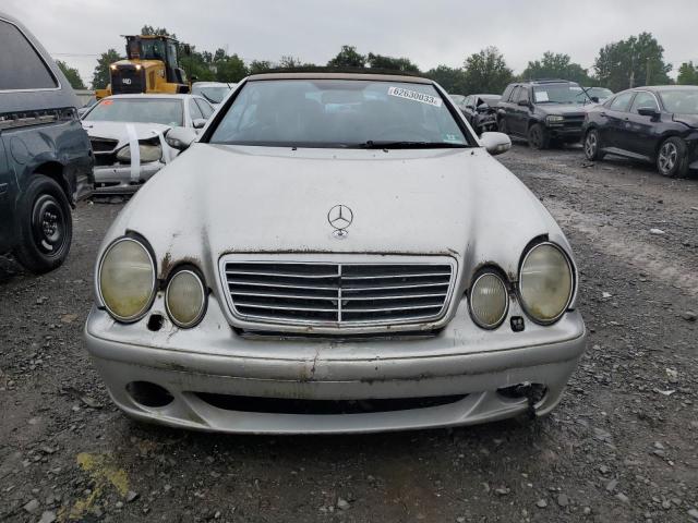 WDBLK70G92T115127 - 2002 MERCEDES-BENZ CLK 430 SILVER photo 5