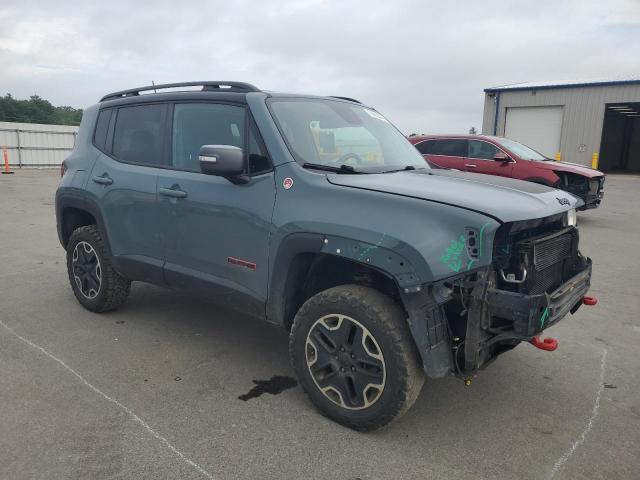 ZACCJBCT3GPD34197 - 2016 JEEP RENEGADE TRAILHAWK BLUE photo 4