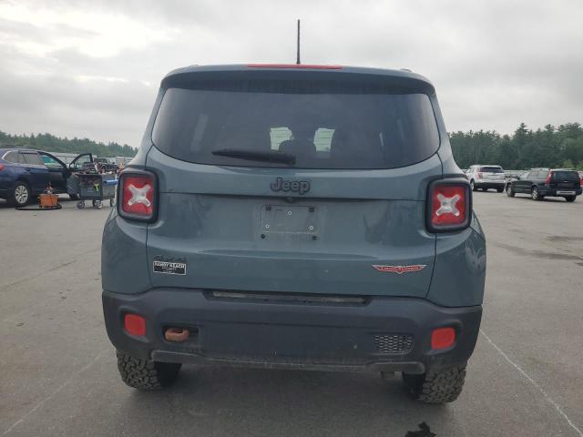 ZACCJBCT3GPD34197 - 2016 JEEP RENEGADE TRAILHAWK BLUE photo 6
