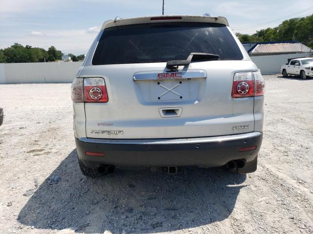 1GKEV33D29J154180 - 2009 GMC ACADIA SLT-2 SILVER photo 6