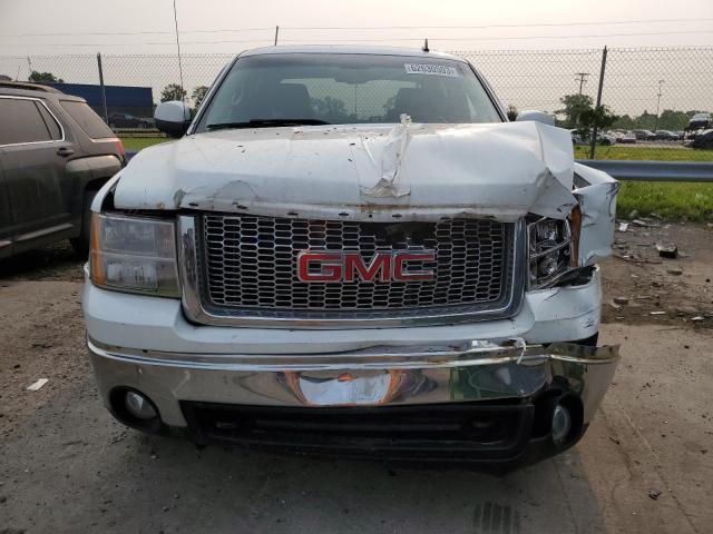 3GTEK13359G244781 - 2009 GMC SIERRA K1500 WHITE photo 5