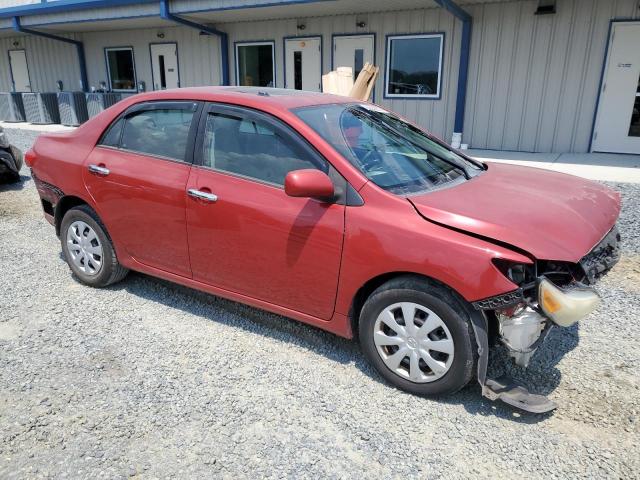 2T1BU4EEXBC713568 - 2011 TOYOTA COROLLA BASE RED photo 4