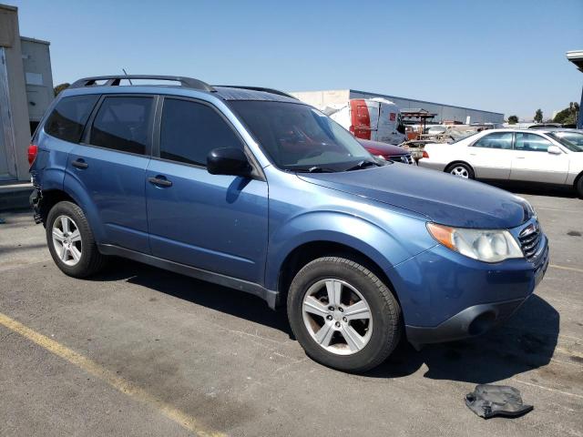 JF2SH6BC0AH802581 - 2010 SUBARU FORESTER XS Mavi foto 4