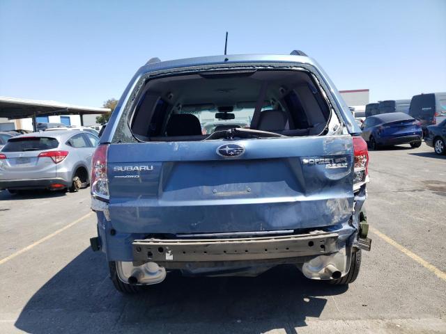 JF2SH6BC0AH802581 - 2010 SUBARU FORESTER XS Mavi foto 6