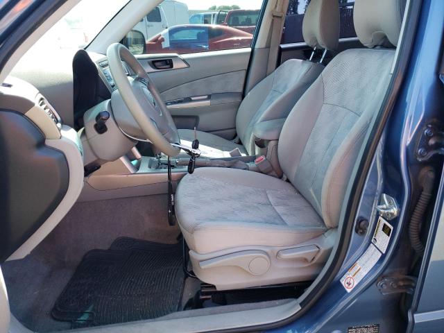 JF2SH6BC0AH802581 - 2010 SUBARU FORESTER XS Mavi foto 7