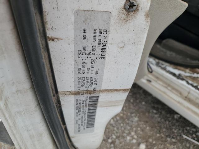 2C4RC1CG5GR189225 - 2016 CHRYSLER TOWN & COU TOURING L WHITE photo 13