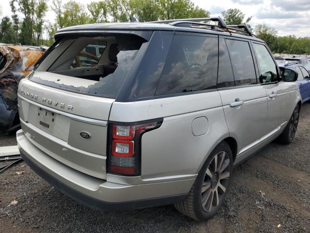 SALGV2TF5FA215008 - 2015 LAND ROVER RANGE ROVE AUTOBIOGRAPHY SILVER photo 3