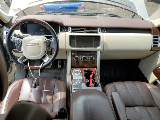 SALGV2TF5FA215008 - 2015 LAND ROVER RANGE ROVE AUTOBIOGRAPHY SILVER photo 8