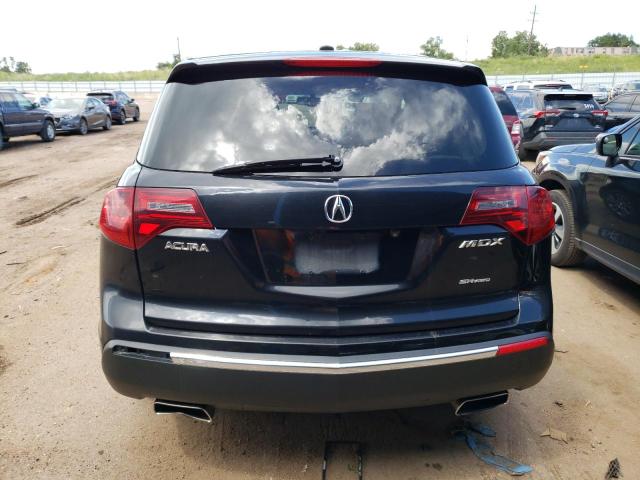 2HNYD2H72AH527694 - 2010 ACURA MDX ADVANCE BLACK photo 6