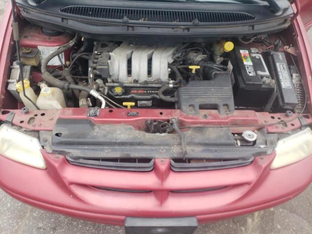 1B4GP55L6VB433535 - 1997 DODGE CARAVAN LE BURGUNDY photo 12