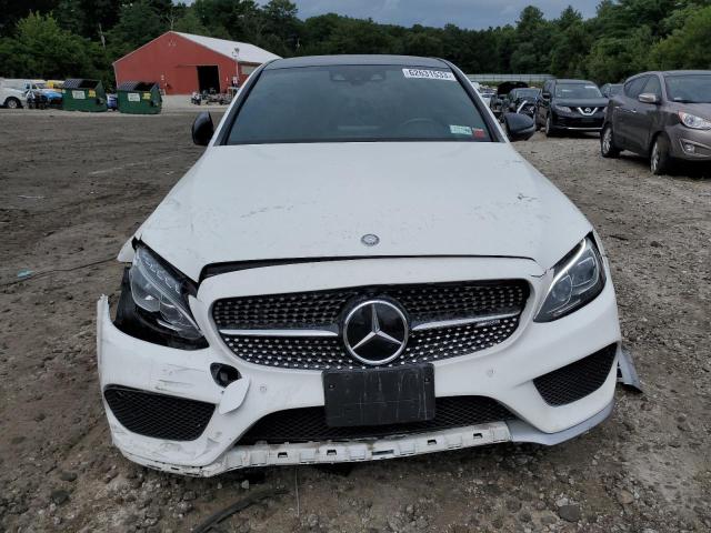 55SWF6EB1HU206543 - 2017 MERCEDES-BENZ C 43 4MATIC AMG WHITE photo 5