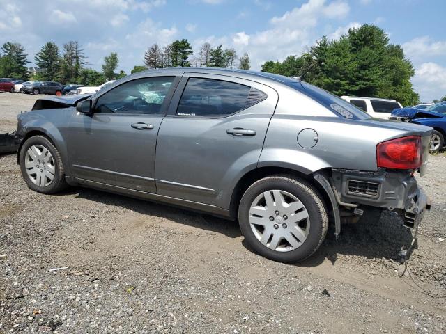 1C3CDZAB2CN275077 - 2012 DODGE AVENGER SE GRAY photo 2