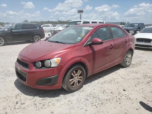 1G1JA5SH2C4113195 - 2012 CHEVROLET SONIC LS RED photo 1