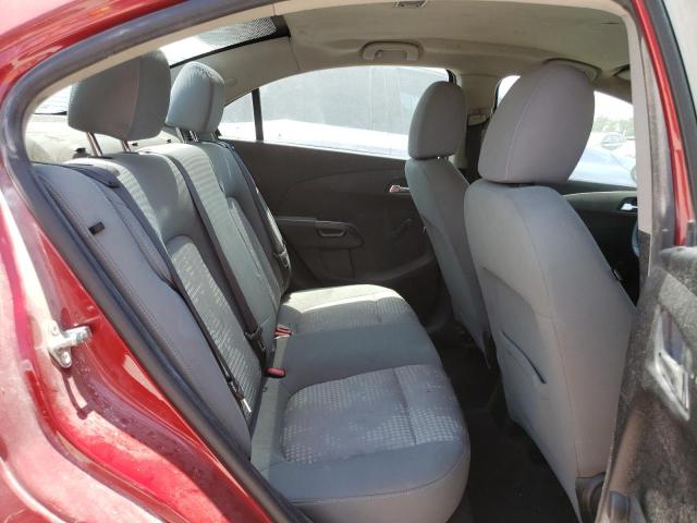 1G1JA5SH2C4113195 - 2012 CHEVROLET SONIC LS RED photo 10