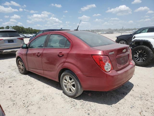 1G1JA5SH2C4113195 - 2012 CHEVROLET SONIC LS RED photo 2