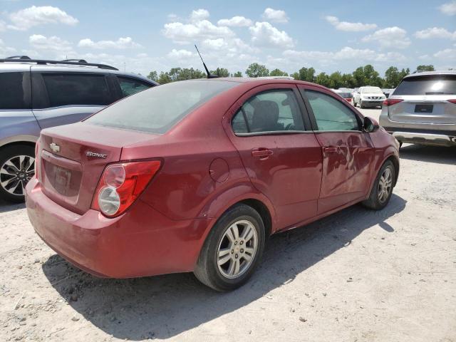 1G1JA5SH2C4113195 - 2012 CHEVROLET SONIC LS RED photo 3