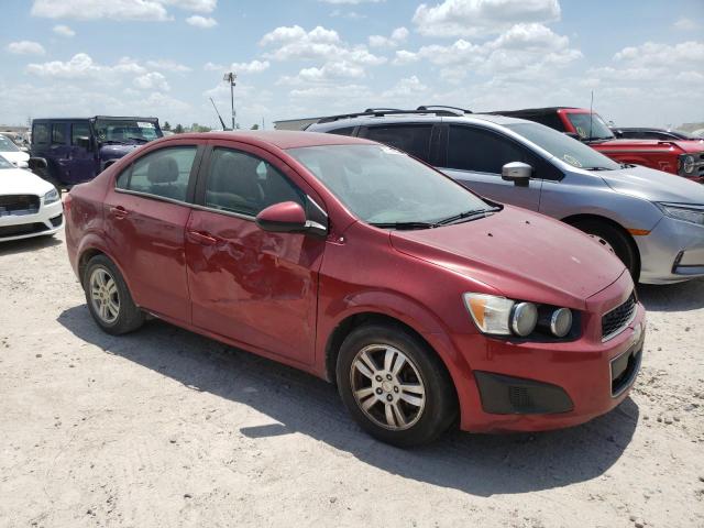 1G1JA5SH2C4113195 - 2012 CHEVROLET SONIC LS RED photo 4