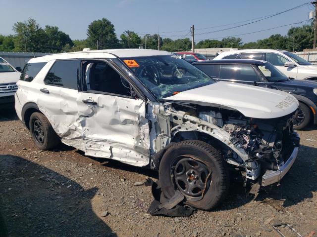 1FM5K8AW7NNA04327 - 2022 FORD EXPLORER POLICE INTERCEPTOR 白色 照片 4