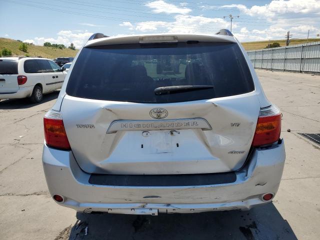 JTEES41AX82013428 - 2008 TOYOTA HIGHLANDER SILVER photo 6