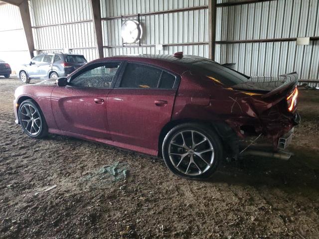 2C3CDXHGXNH197729 - 2022 DODGE CHARGER GT MAROON photo 2