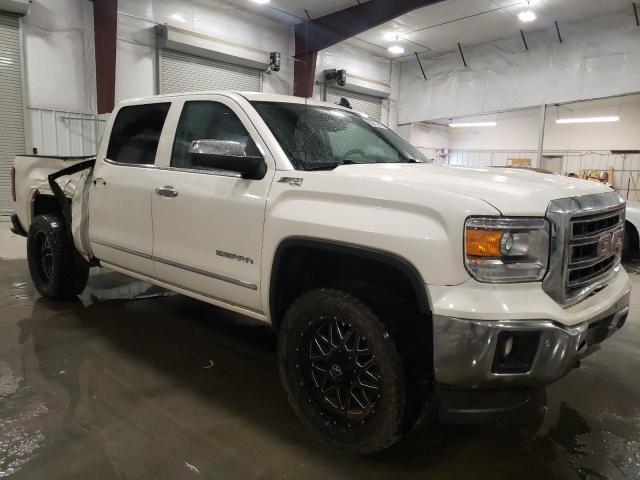 3GTU2VEC7FG156598 - 2015 GMC SIERRA K1500 SLT WHITE photo 4