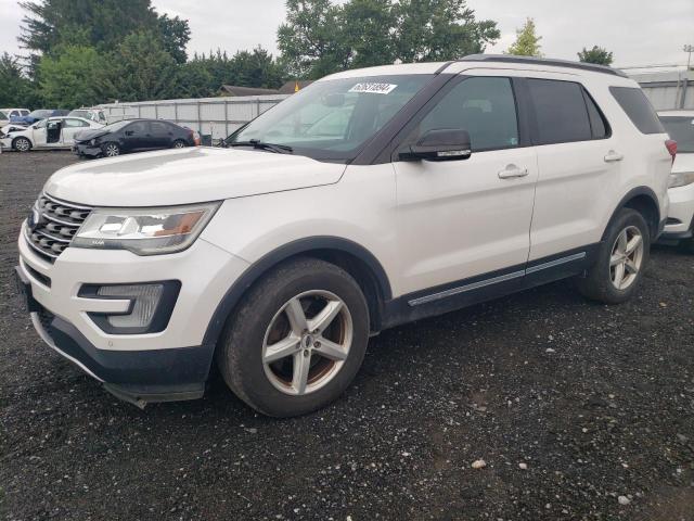 1FM5K8DH9GGC38330 - 2016 FORD EXPLORER XLT WHITE photo 1