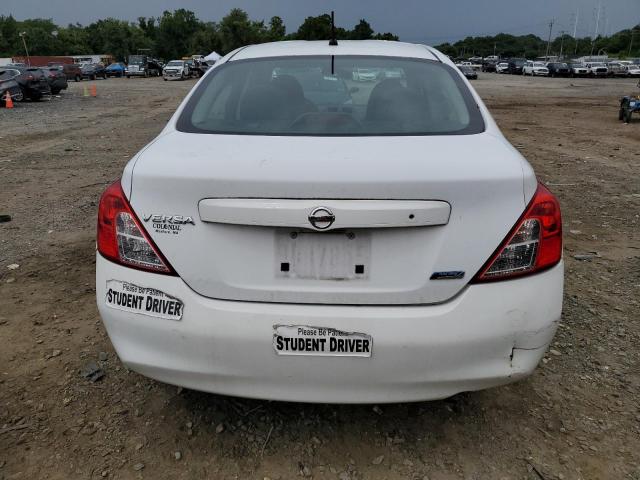 3N1CN7AP3CL890748 - 2012 NISSAN VERSA S WHITE photo 6