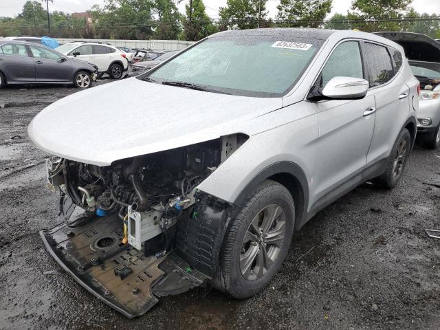 5XYZUDLB5DG011009 - 2013 HYUNDAI SANTA FE S SILVER photo 1