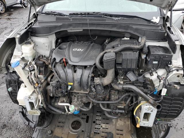 5XYZUDLB5DG011009 - 2013 HYUNDAI SANTA FE S SILVER photo 12