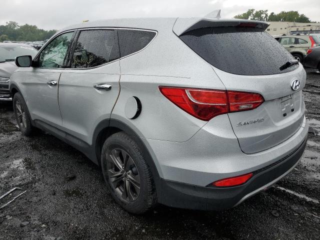 5XYZUDLB5DG011009 - 2013 HYUNDAI SANTA FE S SILVER photo 2