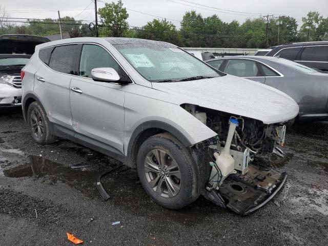 5XYZUDLB5DG011009 - 2013 HYUNDAI SANTA FE S SILVER photo 4