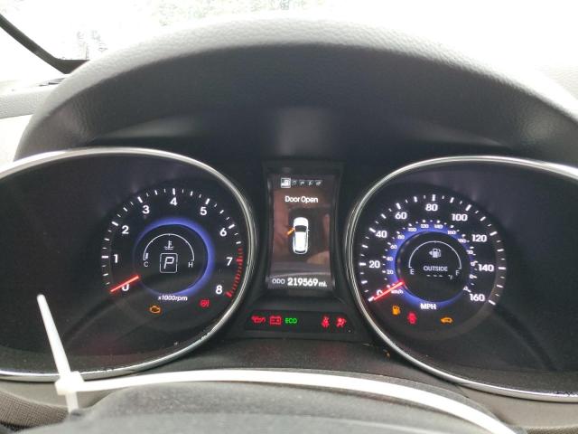 5XYZUDLB5DG011009 - 2013 HYUNDAI SANTA FE S SILVER photo 9