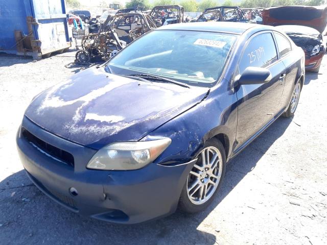 JTKDE167770150560 - 2007 TOYOTA SCION TC BLUE photo 2