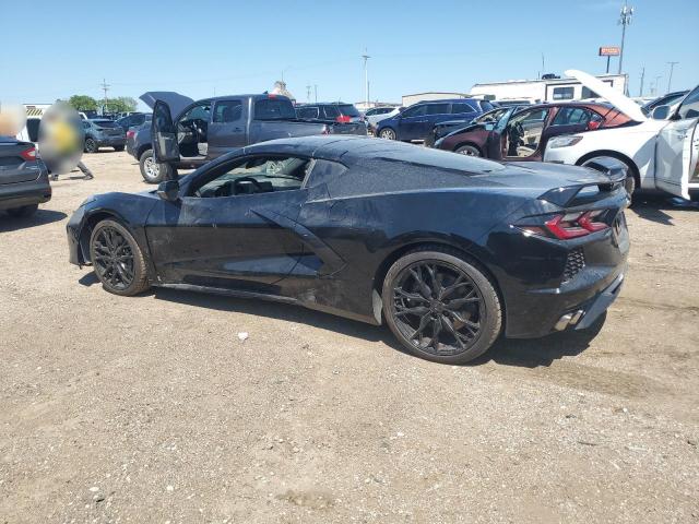 1G1YA2D49P5112486 - 2023 CHEVROLET CORVETTE STINGRAY 1LT BLACK photo 2