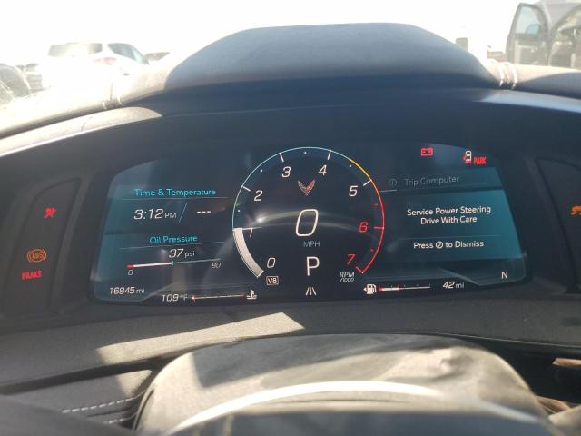 1G1YA2D49P5112486 - 2023 CHEVROLET CORVETTE STINGRAY 1LT BLACK photo 9