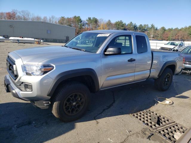 3TYSX5EN3NT014683 - 2022 TOYOTA TACOMA ACCESS CAB ვერცხლისფერი ფოტო 1