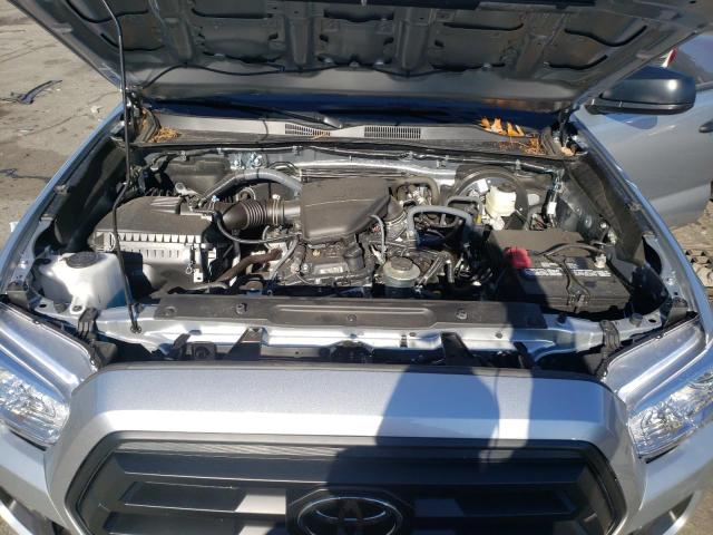 3TYSX5EN3NT014683 - 2022 TOYOTA TACOMA ACCESS CAB ვერცხლისფერი ფოტო 11