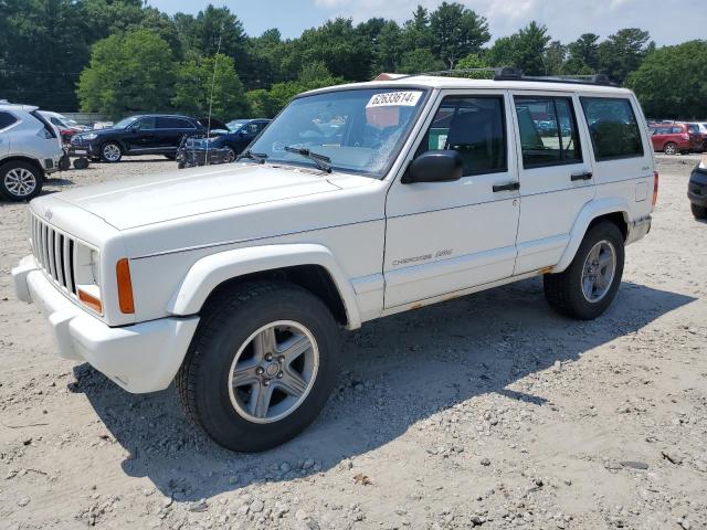 1J4FF58S0YL158399 - 2000 JEEP CHEROKEE CLASSIC WHITE photo 1