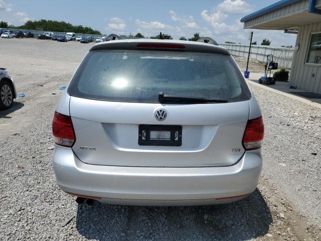 3VWPL7AJ1EM622646 - 2014 VOLKSWAGEN JETTA TDI SILVER photo 6